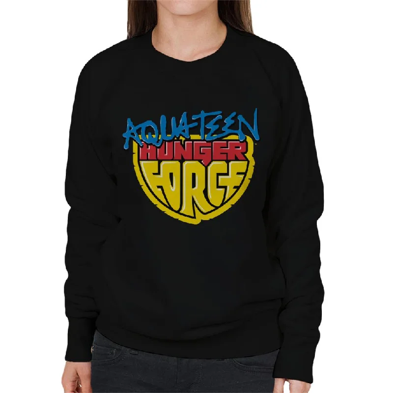 athletic style hoodieAqua Teen Hunger Force Classic Logo Women's Sweatshirt