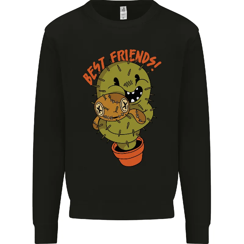 urban sports sweatshirtA Voodoo Doll Cactus Mens Sweatshirt Jumper