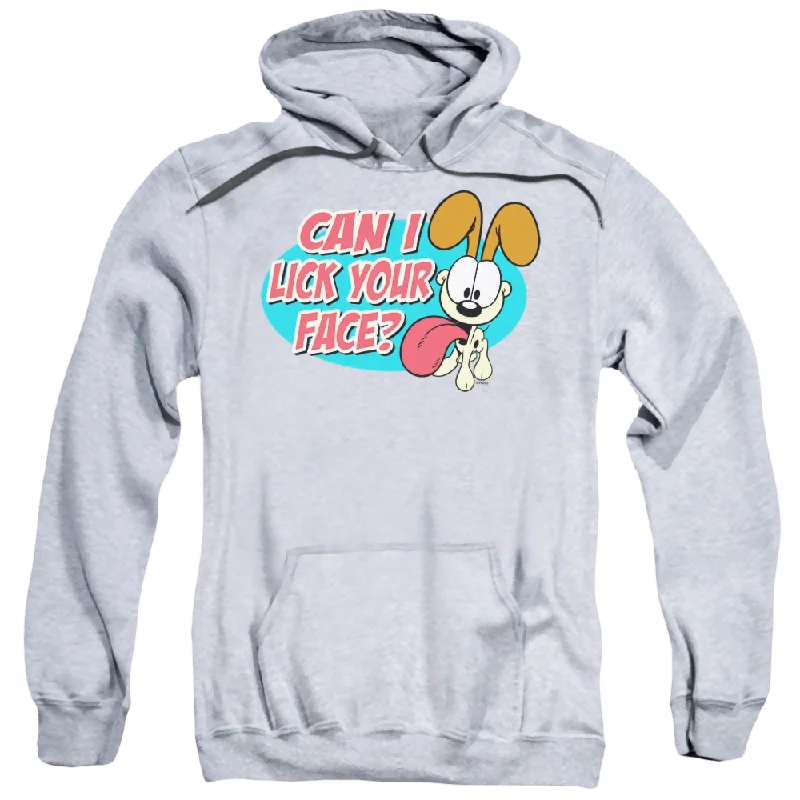 oversized hoodie with drawstringsGarfield Question - Pullover Hoodie