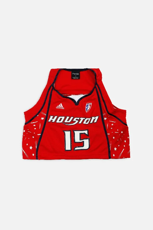 bold workout sweatshirtRework Houston Comets WNBA Crop Jersey - M