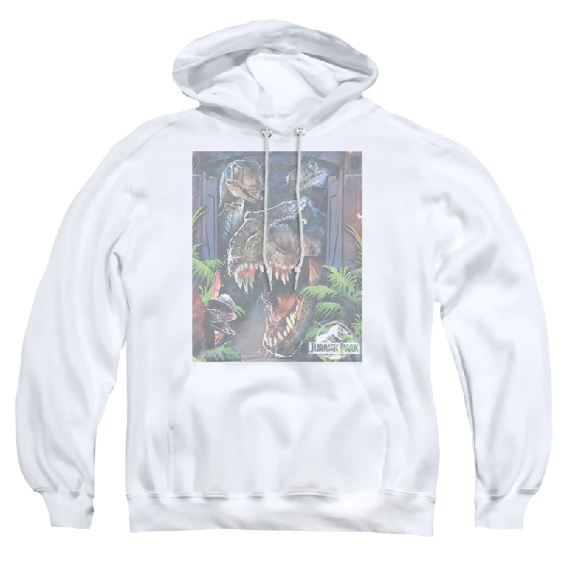 warm hooded jacketJurassic Park Giant Door - Pullover Hoodie