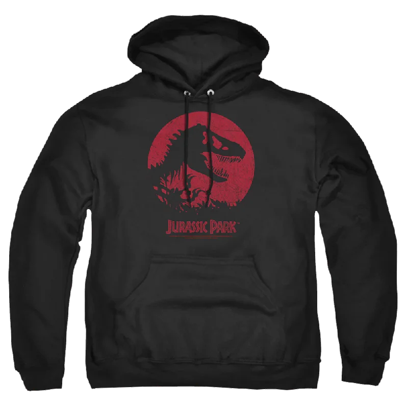 sleek zip-up hoodieJurassic Park T-Rex Sphere - Pullover Hoodie