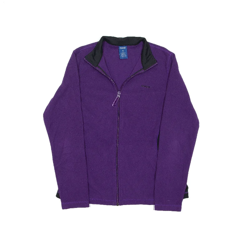 lightweight outerwearREEBOK Jacket Purple Fleece Womens M