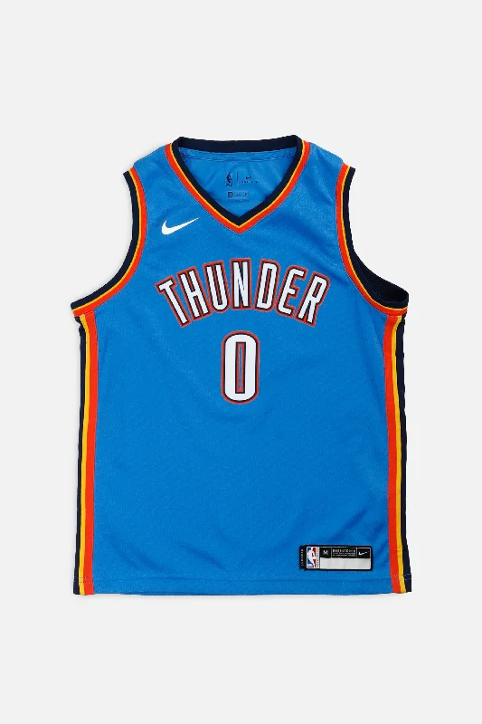 casual workout hoodieVintage Oklahoma City Thunder NBA Jersey - Women's S