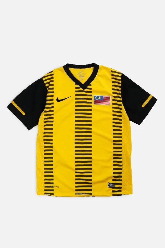 modern sports hoodieVintage Malaysia Soccer Jersey - S