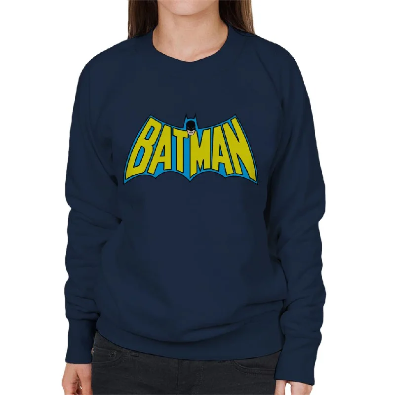 warm athletic hoodieBatman Yellow Bat Symbol Women's Sweatshirt