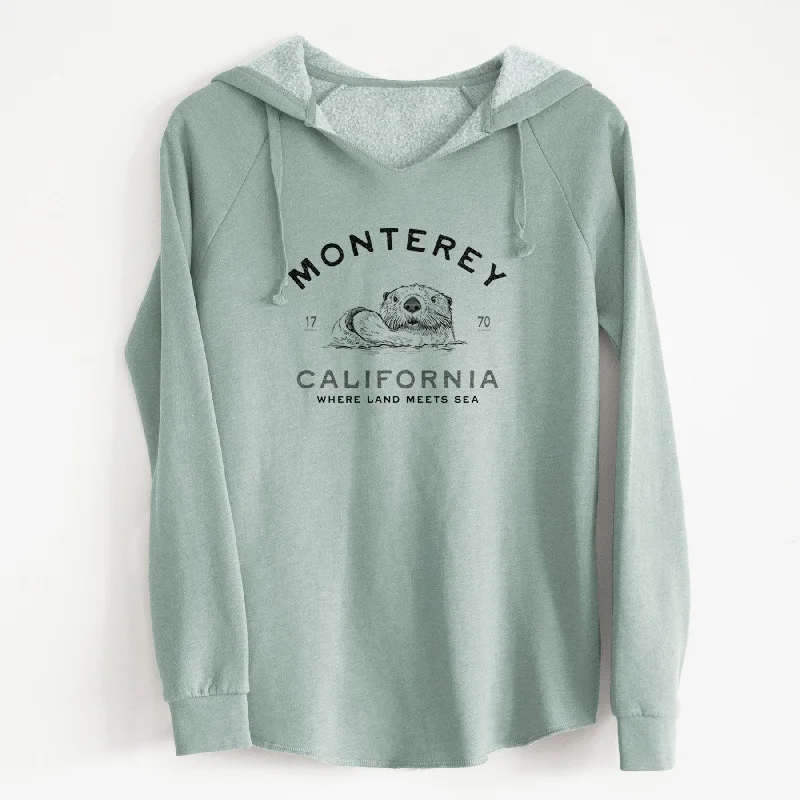 versatile gym hoodieMonterey Sea Otter - Cali Wave Hooded Sweatshirt