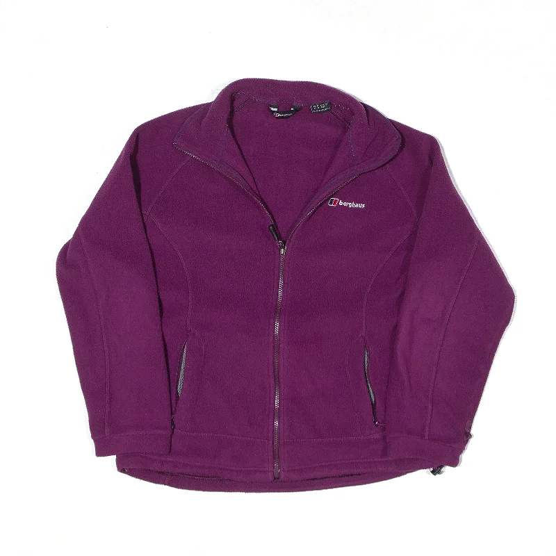 padded puffer coatBERGHAUS Jacket Purple Fleece Womens M