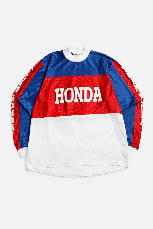 modern sports hoodieVintage Honda Racing Jersey - XL