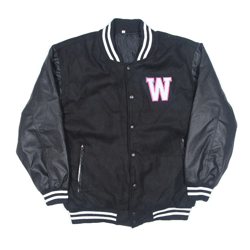 urban street coatVarsity Jacket Black Womens L