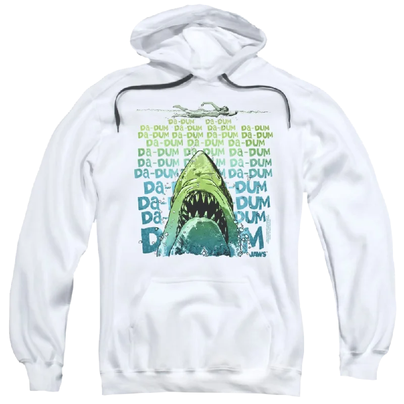 modern athletic hoodieJaws Da Dum - Pullover Hoodie