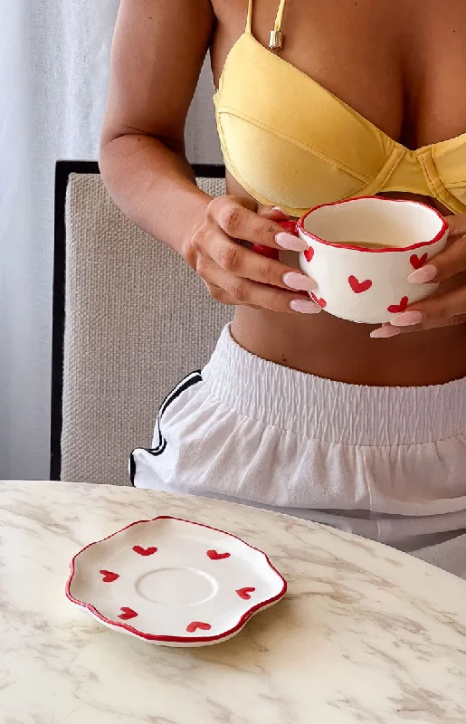 utility coatAdore Red Heart Mug Set (FREE over $220)