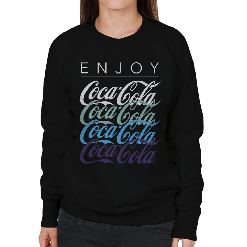 performance hoodie for gymCoca Cola Enjoy Women's Sweatshirt