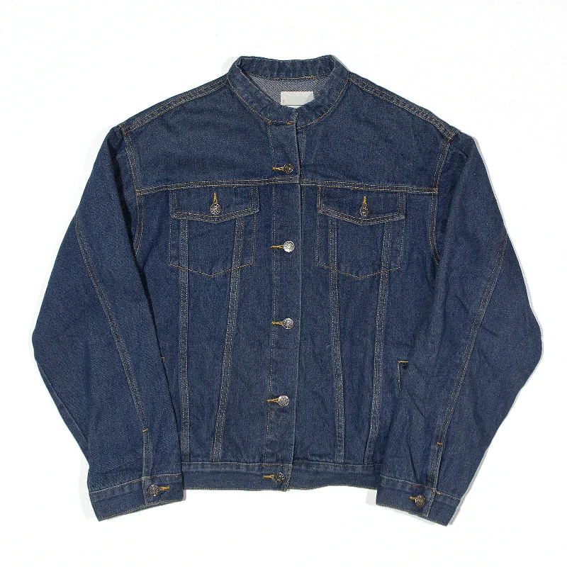 chic outerwearEVERY MORNING Jacket Blue Denim Womens L