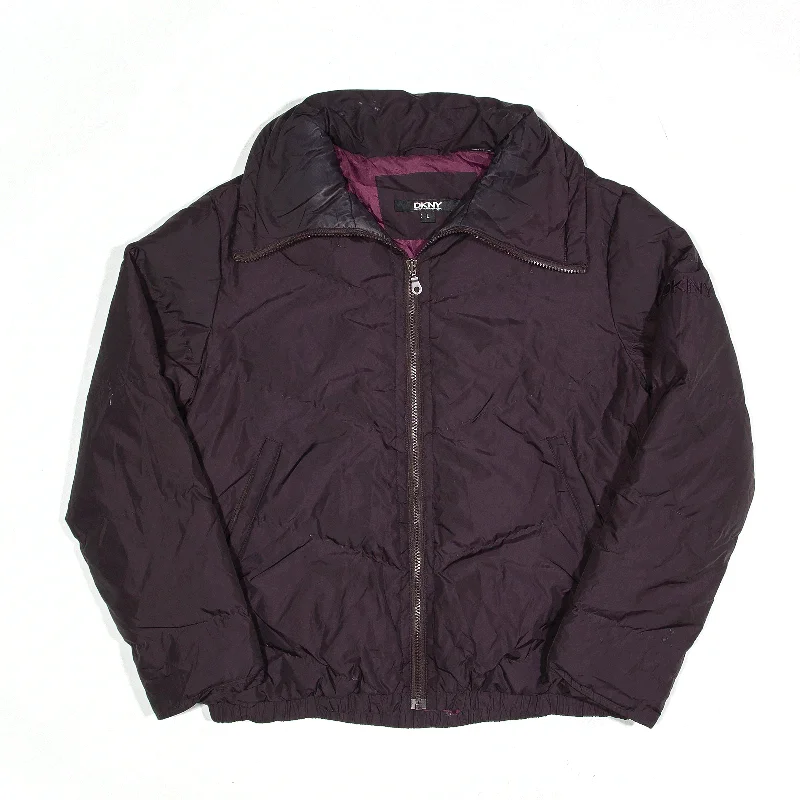 trendy jacketDKNY Puffer Jacket Purple Womens L