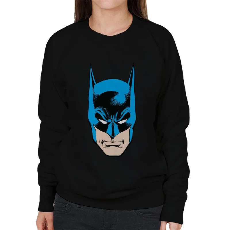 fitness hoodie for trainingBatman Character Head Women's Sweatshirt