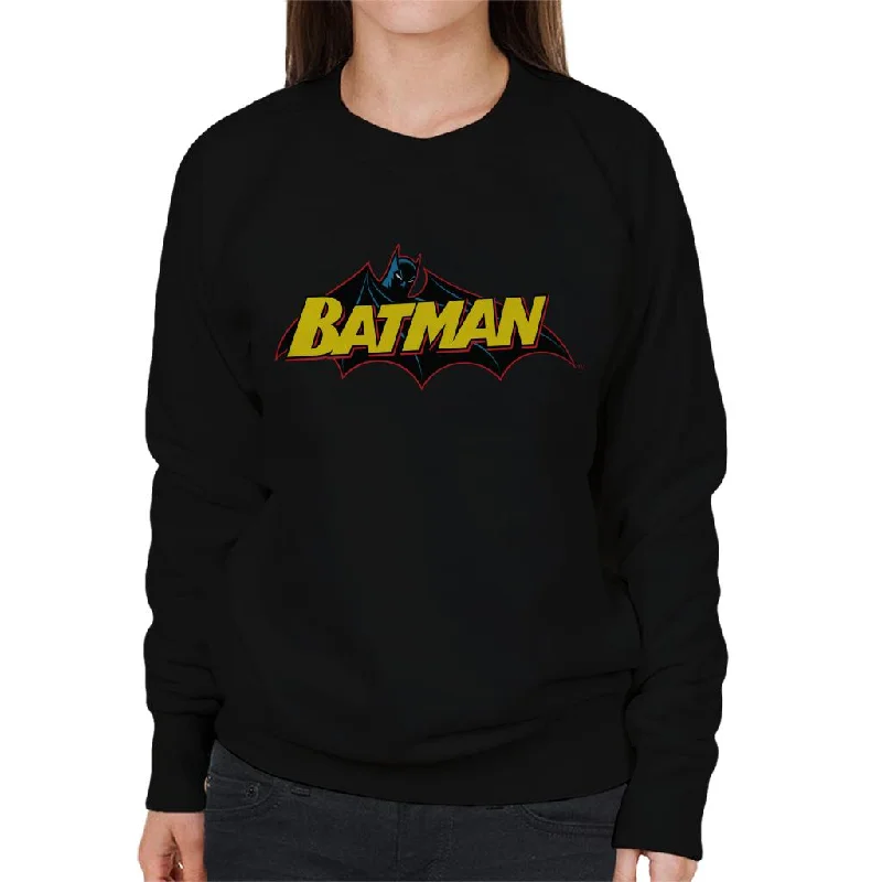 fashion gym hoodieBatman Logo Red Outline Women's Sweatshirt