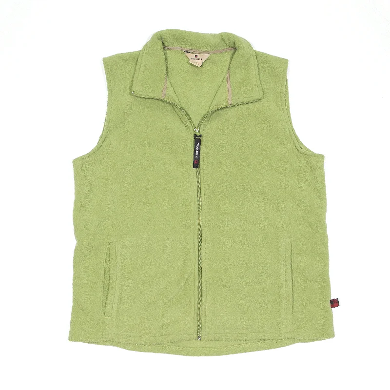 high-quality coatWOOLRICH Gilet Green Fleece Womens M