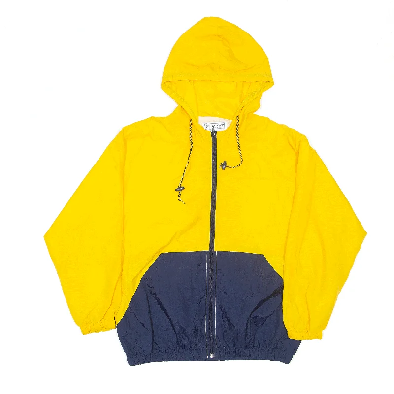 zip-up jacketJENNIFER MOORE Anorak Jacket Yellow Womens M