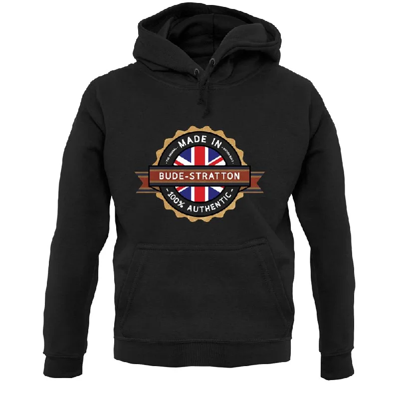 slim-fit hooded sweatshirtMade In Bude-Stratton 100% Authentic Unisex Hoodie