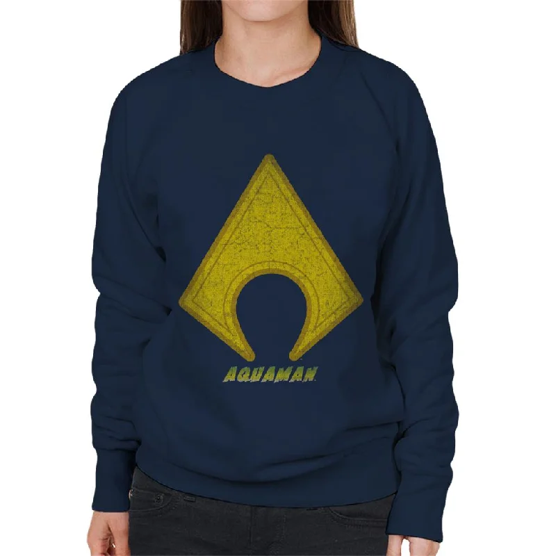 oversized gym sweatshirtAquaman Classic Logo Women's Sweatshirt