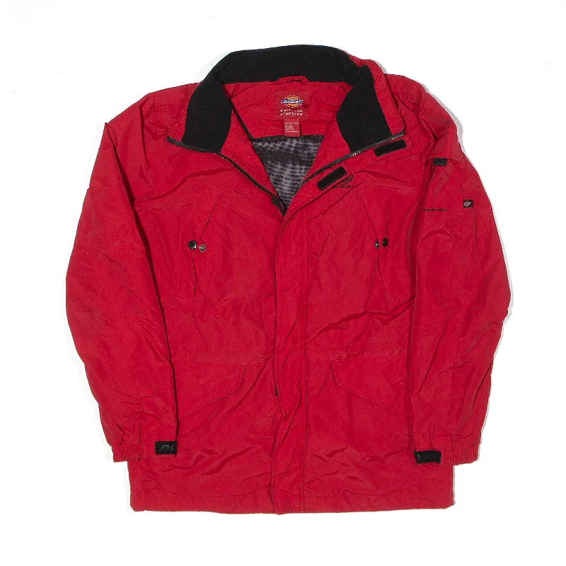 sporty outerwearDICKIES Shell Jacket Red Womens M