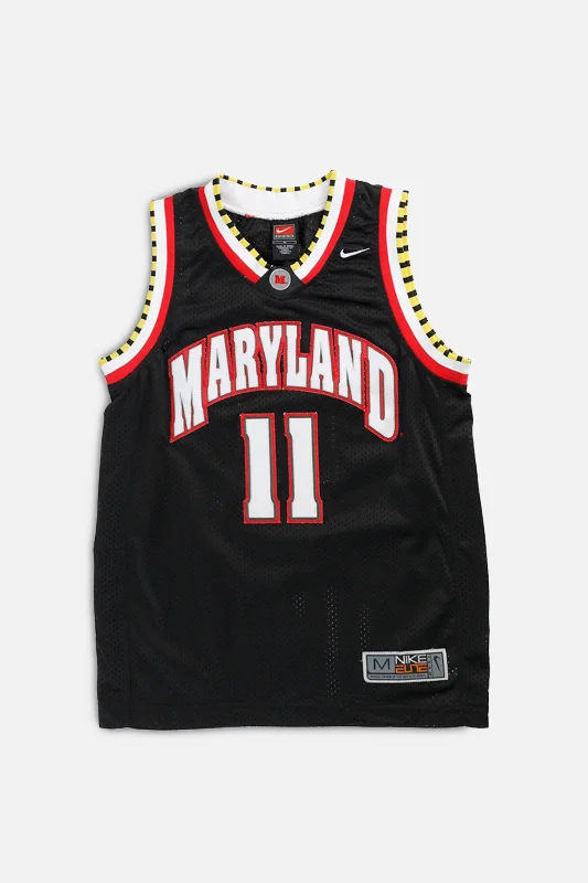 bold workout sweatshirtVintage Maryland Basketball Jersey - Women's S