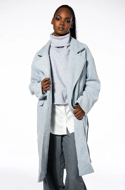 warm outerwearSAINT REGIS WOOL LIKE TRENCH COAT