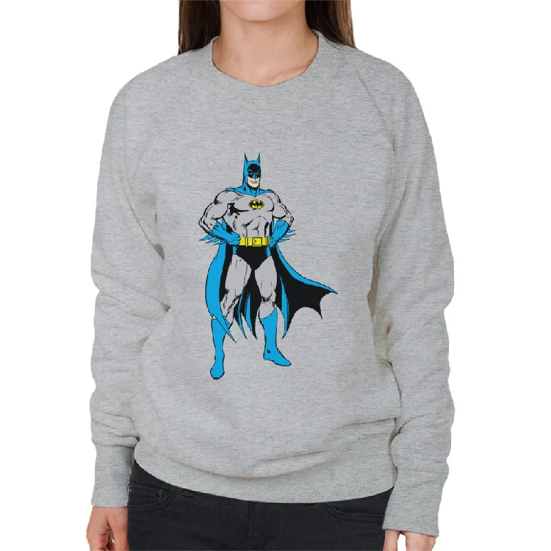 cozy gym sweatshirtBatman Power Pose Women's Sweatshirt