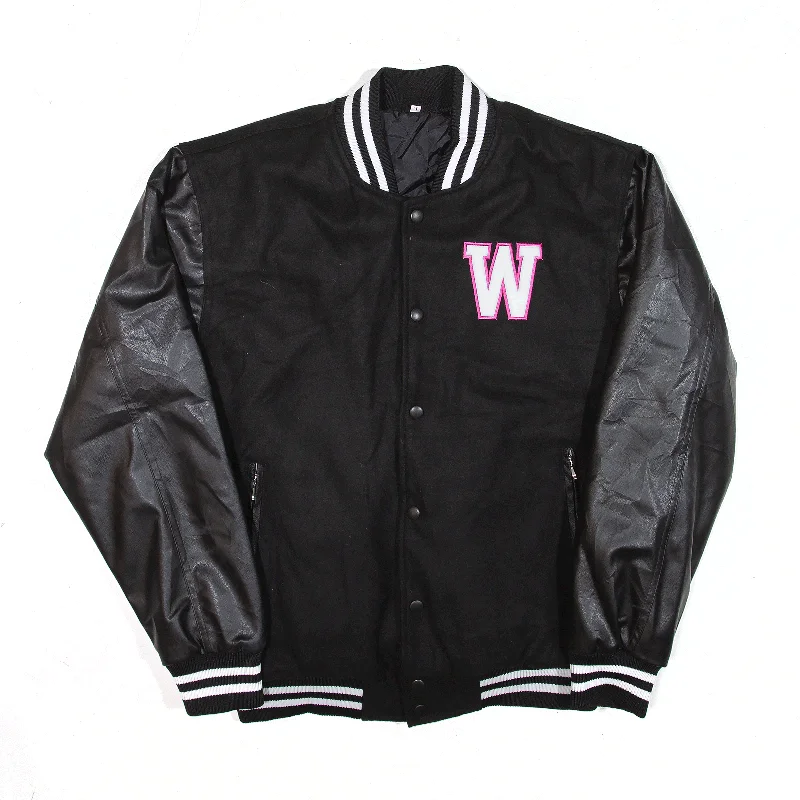 chic coatNursing Wonkwang University Varsity Jacket Black Womens L